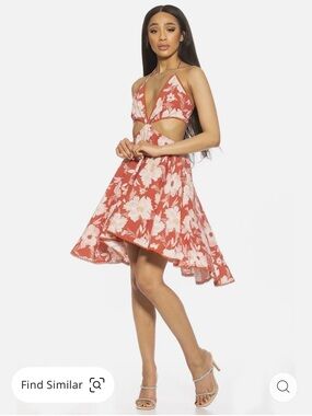 Alexia Admor Ali Halter Dress